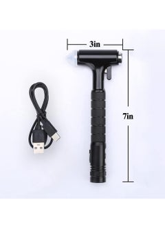 Automotive Escape Tool, Window Breaker Seatbelt Cutter, Car Flashlight Safety Hammer, Emergency Kit Self Defense Accessories, Multifunction 4-in-1 Auto Tactical Gear - pzsku/Z2E2A41C9CC5755947814Z/45/_/1717207108/b18ff480-0503-4d4c-8ec6-a76fbd88b7a1