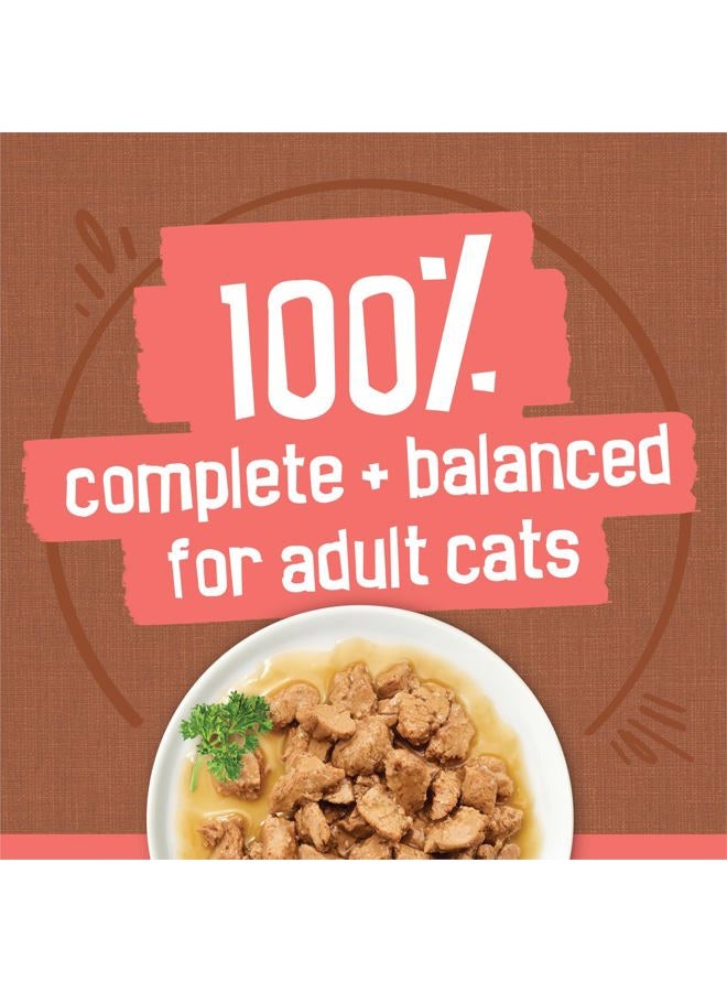 Friskies (1630 مل) - طعام رطب للقطط من بوريانا بنكهة الصلصة؛ قطع سميكة مع صلصة إضافية - (24) علبة 160 مل - Image 5