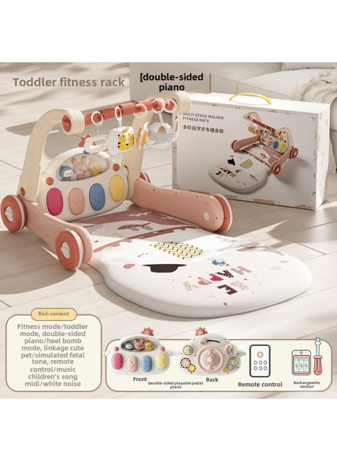 Baby Pedal Piano Trolley Fitness Rack Baby Educational Early Education Toys Newborn Fitness Toys Gift Box-Color:Remote Control Version [double-sided Piano] Powder Rechargeable Battery Screwdriver - pzsku/Z2E2A4F66A861D3EBC812Z/45/_/1741598655/70f79908-6bd2-486d-873c-443e5c88b1c6