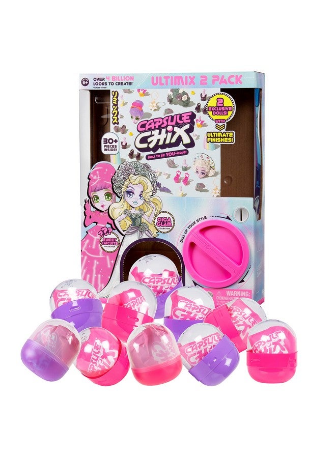 كابسول تشيكس كبسولة تشيكس 36450 ألتيميكس، عبوة من قطعتين رام روك وسيتريل + ألت + ماجيك، مجموعة لصنع دميتين عصريتين حصريتين، صندوق يحتوي على 10 كبسولات مفاجئة، مجموعة لعب للأطفال من سن 6 سنوات، متعددة الألوان - Image 4