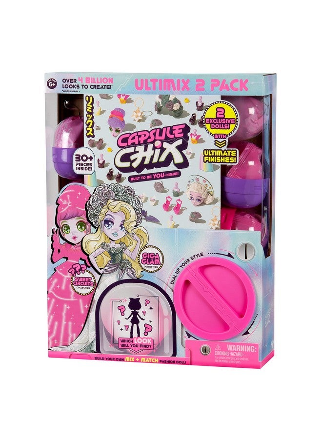 كابسول تشيكس كبسولة تشيكس 36450 ألتيميكس، عبوة من قطعتين رام روك وسيتريل + ألت + ماجيك، مجموعة لصنع دميتين عصريتين حصريتين، صندوق يحتوي على 10 كبسولات مفاجئة، مجموعة لعب للأطفال من سن 6 سنوات، متعددة الألوان - Image 3