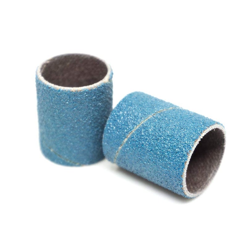 Benchmark Abrasives 3/4â€ x 1â€ Zirconia Sanding Bands, Spiral Bands Rotary Sander Attachment for Drill & Die Grinder, Metal Polishing Sanders for Woodworking - Sander Tool (10 Pack), 36 Grit - Image 2