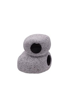 Saim Saim Rock Aquarium Decorations, Stack Stone Cave, Betta Hideaway Rock Fish Hideout Decor Shrimp Breeding Hiding Cave Fish Tank Accessories Fish Rock House (Stack Stone Cave)  - Image 1