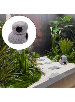 Saim Saim Rock Aquarium Decorations, Stack Stone Cave, Betta Hideaway Rock Fish Hideout Decor Shrimp Breeding Hiding Cave Fish Tank Accessories Fish Rock House (Stack Stone Cave)  - Image 5
