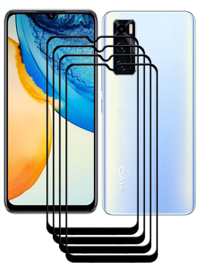 ACLIX 4 Pieces Antistatic ESD Dustproof Premium Quality High Definition Tempered Glass Screen Protector Designed For vivo Y70 - Image 1