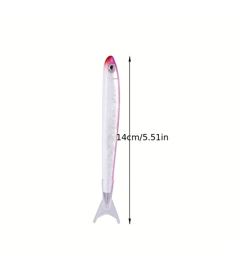 Mixed Color 9pcs Cute Ocean Fish Novelty Ballpoint Pen Creative Small Fresh Advertising Pen With Black Refill - Image 2