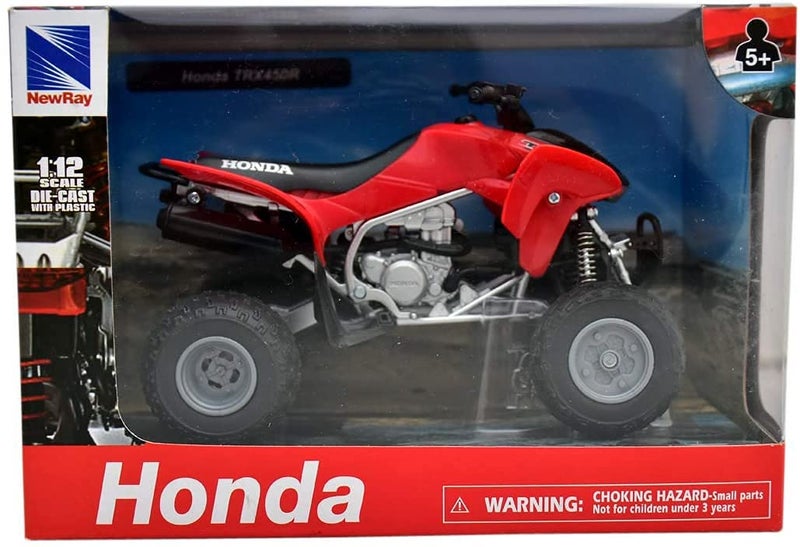 NewRay New-Ray Toys 1:12 Scale Replica - TRX450R - Red 57093A - Image 2