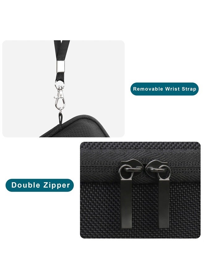 Canboc Carrying Travel Case for KODAK EKTAR H35 Half Frame Film Camera, Point and Shoot Camera Bag, Zipper Mesh Pocket fits Film, Batteries, USB Cable, Black (Case Only) - Image 4