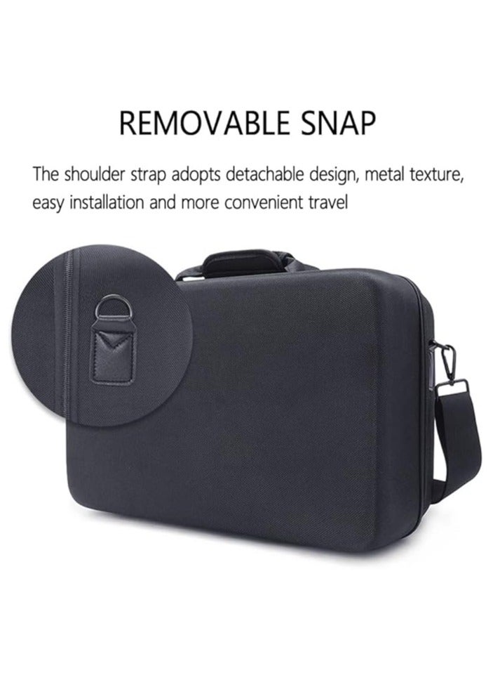 General PS5 Travel Bag, Nylon Bag, Waterproof and Shockproof Hard Bag, Organizer Bag, Crossbody Bag, Portable ProtectionPS5 Console, Dual Controllers and Accessories  - Image 3