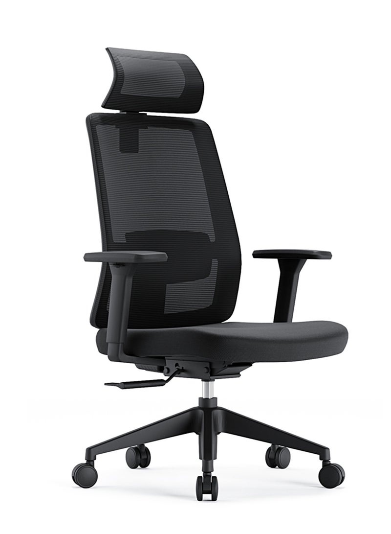 AFTERWORK Thrive Ergonomic Executive Home Office Chair, 2D Adjustable Headrest, 2D Armrests, Adjustable Lumbar, and 2-Position Tilt Lock - Image 4