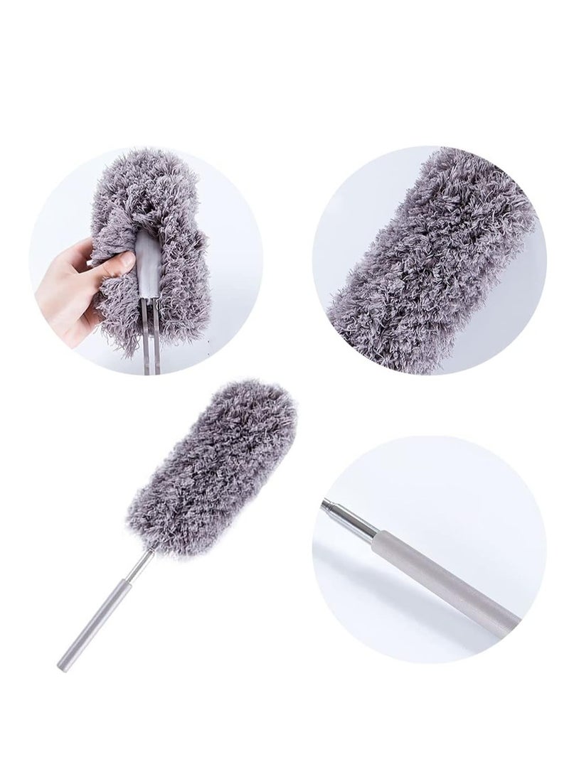 Generic - Gray multi-use microfiber feather duster - Image 1