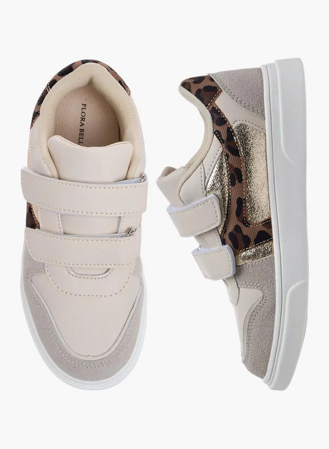 Flora Bella By Shoexpress Flora Bella Girls' Sneakers With Hook And Loop Closure