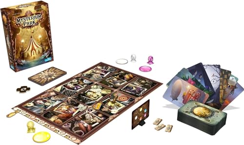 Asmodee Mysterium Park Board Game - Uncover Dark Secrets in a Charming Carnival Setting, Cooperative Mystery for Kids & Adults, Ages 10+, 2-7 Players, 28 Minute Playtime - Image 3