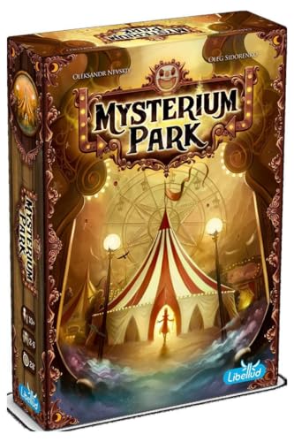 Asmodee Mysterium Park Board Game - Uncover Dark Secrets in a Charming Carnival Setting, Cooperative Mystery for Kids & Adults, Ages 10+, 2-7 Players, 28 Minute Playtime - Image 1