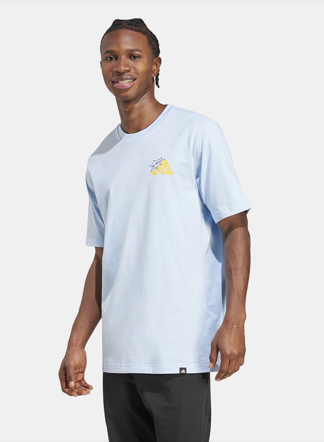 Adidas Food Grilled Cheese Graphic T-Shirt - Image 1