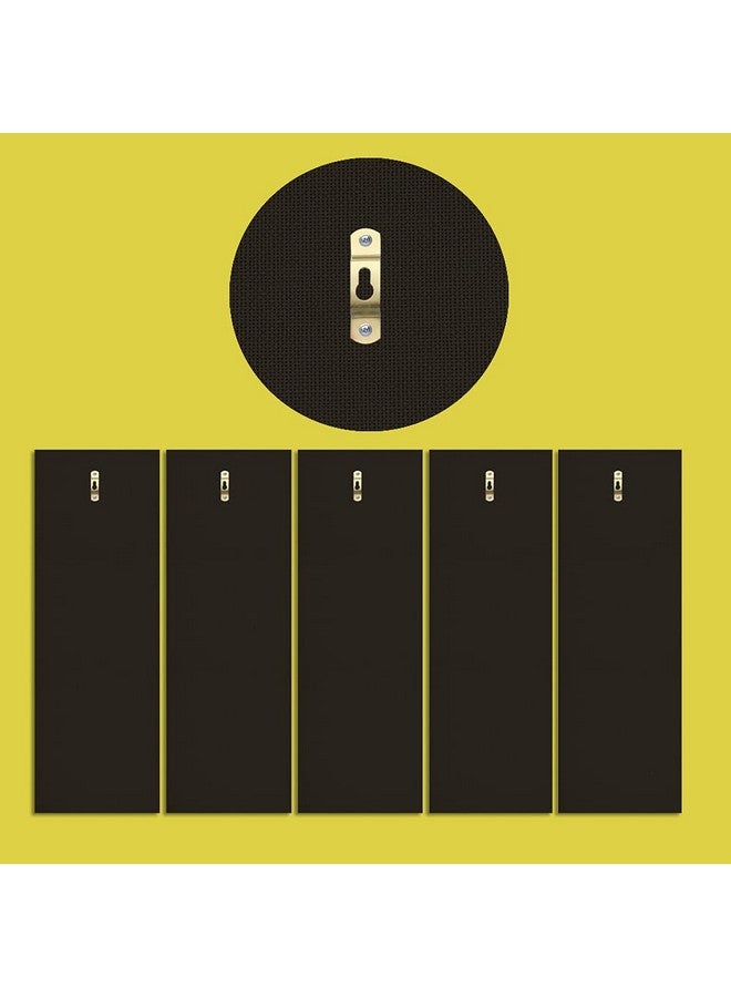 999STORE 5 panel wall painting wall frames wall hanging lord buddha painting with frame Blessing Golden Color with flowers nature (MDF_Size_76x130 cms_color_Golden) S5Frames0494 - Image 4