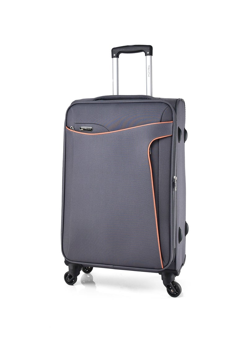 TRACK Luggage fabric set 3 pieces, 28/24/20 inch - Grey - Image 3