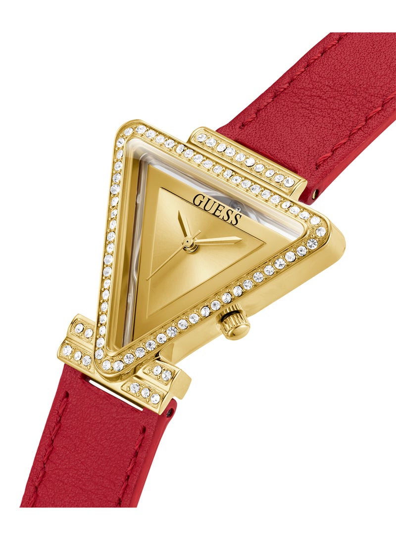 GUESS Women's Red Gold Tone Analog Watch - GW0504L2 - Image 2