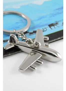 Everything Note Passenger Plane Pilot Stewardess Airplane Metal Keychain