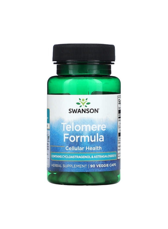 SWANSON Telomere Formula, 90 Veggie Caps 