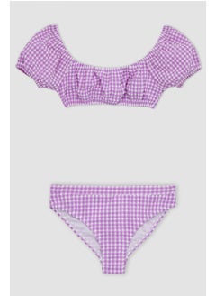 Girl Regular Fit Woven Bikini