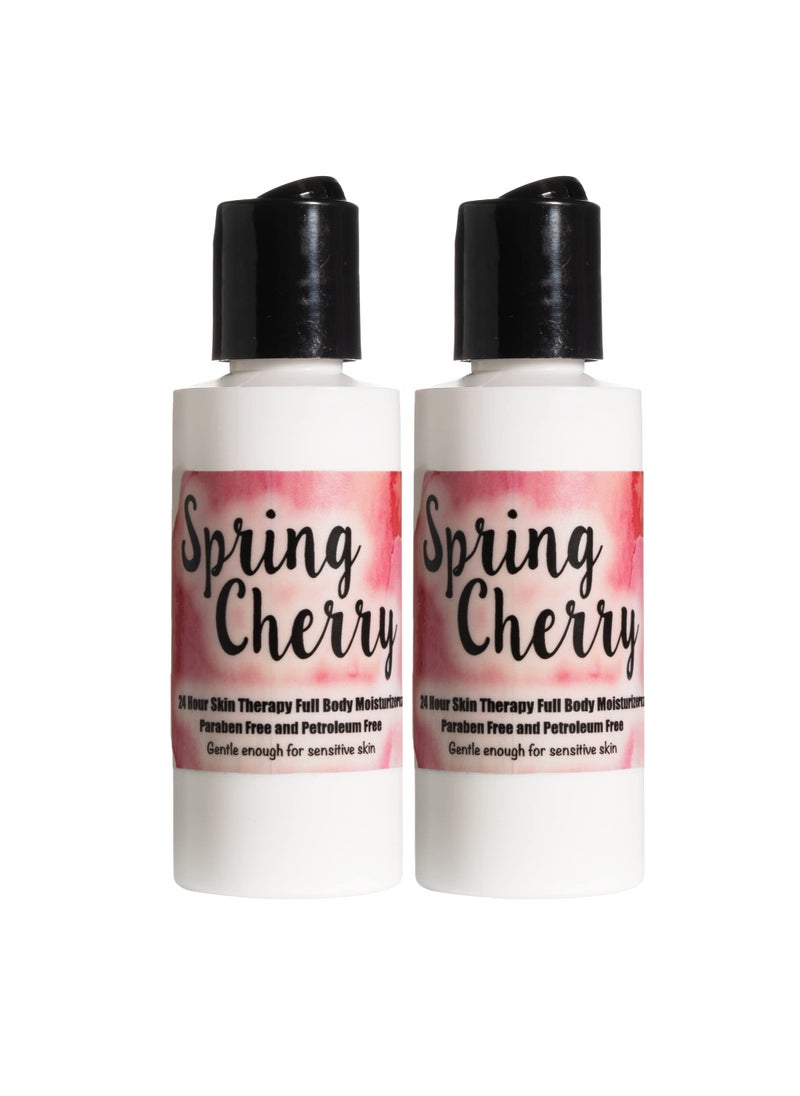The Lotion Company The Lotion Company 24 Hour Skin Therapy Lotion, Spring Cherry, 2 Count 