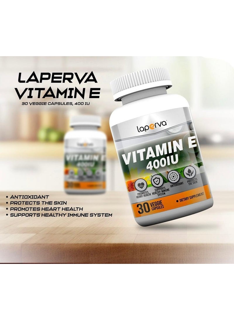 Laperva Vitamin E , Antioxidant ,Support Immune , 400iu 30veg Caps  - Image 2