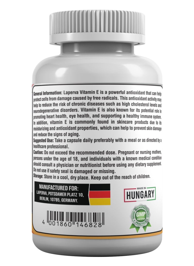 Laperva Vitamin E , Antioxidant ,Support Immune , 400iu 30veg Caps  - Image 4