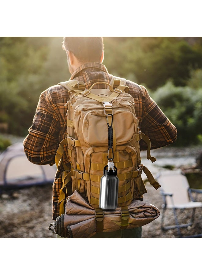 مجموعة مكونة من 6 حبال مفاتيح من باراكورد مع خطاف كاربينر، حبل مضفر متين للحمل، مشبك تكتيكي قوي لحزام المفاتيح، مشبك باراكورد للحقيبة والمفاتيح، حلقة باراكورد للرجال والنساء، خطاف قوي للأنشطة الخارجية، النجاة، التخييم والمشي لمسافات طويلة - Image 4