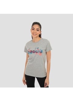 DIADORA Ss T-Shirt Iconic Light Gray Women's T-Shirt - 502.176088-C5493  - Image 1