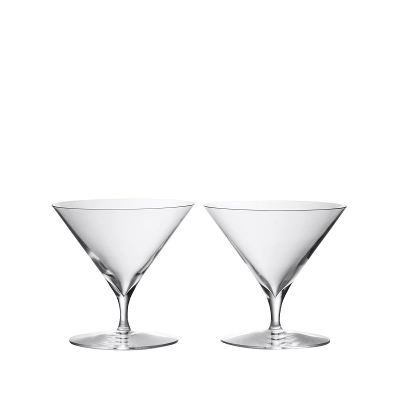 Waterford Waterford Elegance Martini Glass, Set of 2,10Fl oz 