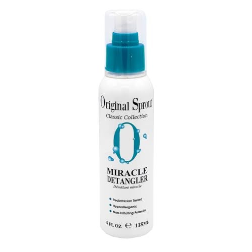 Original Sprout Miracle Detangler, Leave-In Conditioner Treatment for All Hair Types, 4 oz. Bottle - Image 1