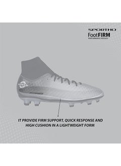 Nivia OSLAR 2.0 Football Shoes | 8 UK/ 9 US / 42 EU | Brethable Mesh Upper, Moulded Insole | Minimal Water Absorption/Water Proof  - Image 5
