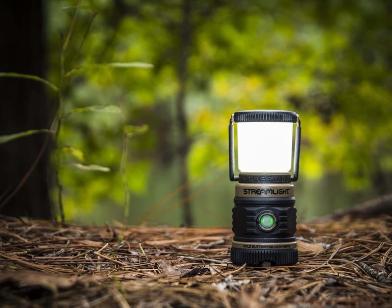 Streamlight 44941 Siege AA 200-Lumen Lantern with White & Red LEDs for Camping & Emergencies, Coyote - Image 5