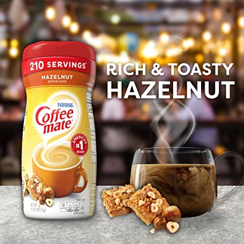 Coffee Mate Coffeemate Hazelnut Powdered Coffee Creamer 15Ounce Packages Pack of 6 - Image 5