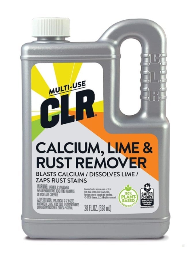 CLR Calcium, Lime & Rust Remover - 28 fl oz (828ml) | Multi-Purpose Household Cleaner - Image 1
