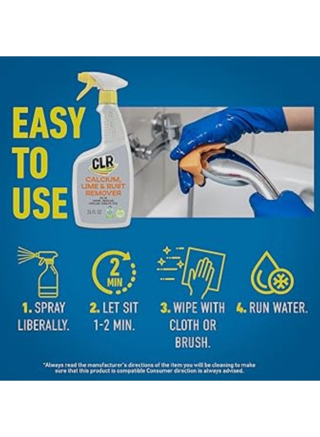 CLR Calcium, Lime & Rust Remover - 28 fl oz (828ml) | Multi-Purpose Household Cleaner - Image 5
