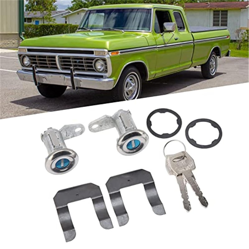 DEMULAX Car Ignition Switch Door Lock Barrel Set - Image 4