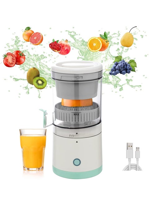 Portable Electric Citrus Juicer, Automatic Household Electric Juicer, Portable Rechargeable Juicer, Orange Juice Squeezer, Rechargeable Juicer Machine with USB, for Orange, Lemon, Grapefruit