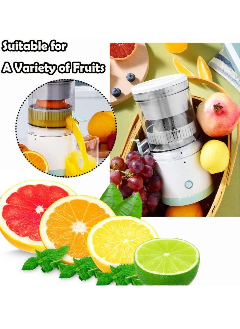 ELTRAZONE - Portable Electric Citrus Juicer, Automatic Household Electric Juicer, Portable Rechargeable Juicer, Orange Juice Squeezer, Rechargeable Juicer Machine with USB, for Orange, Lemon, Grapefruit - Image 1