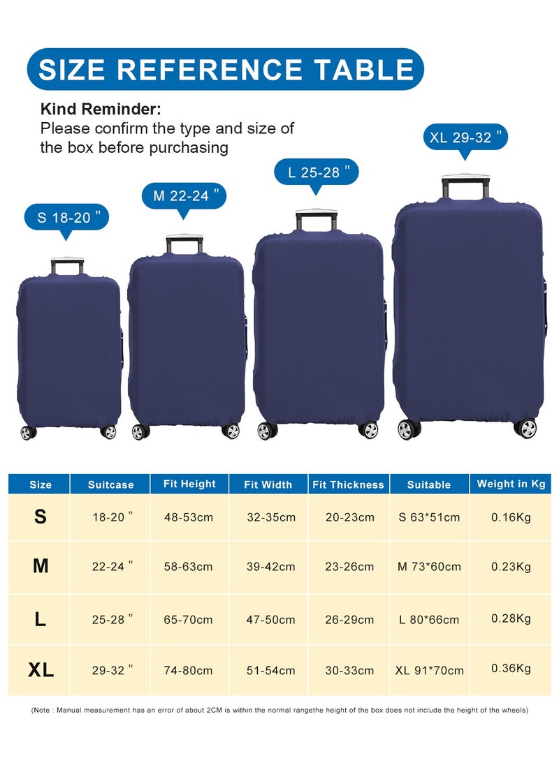 URbazaar Elastic Travel Luggage Cover Travel Suitcase Protective Cover for Trunk Case Apply to 18-30 inch luggage Suitcase Cover  - Image 2