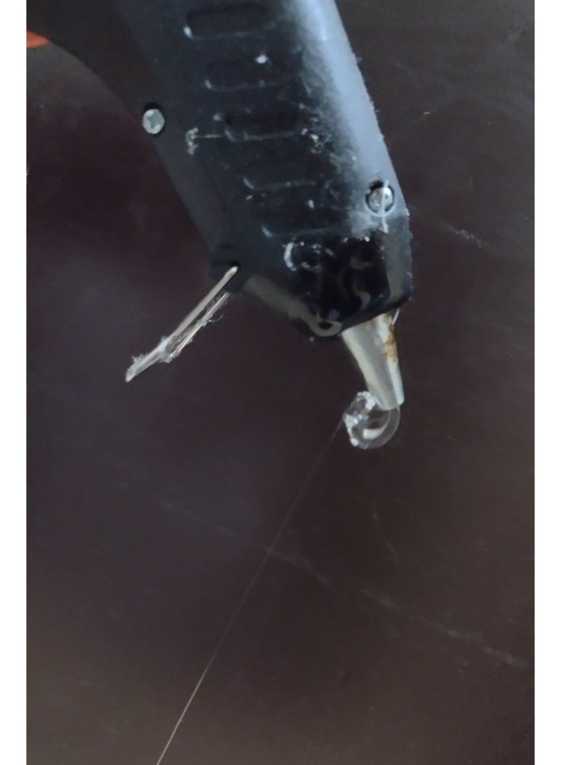 أعواد غراء - 20 قطعة 1.12 × 260  مم - غراء سريع الذوبان شفاف سريع الجفاف ، لمسدس الغراء الكبير والمتوسط ، لاصق قوي لورش الأعمال اليدوية المدرسية ،الحرف المهنية ،الفنية ، الإصلاحات ، الصيانة - Image 4