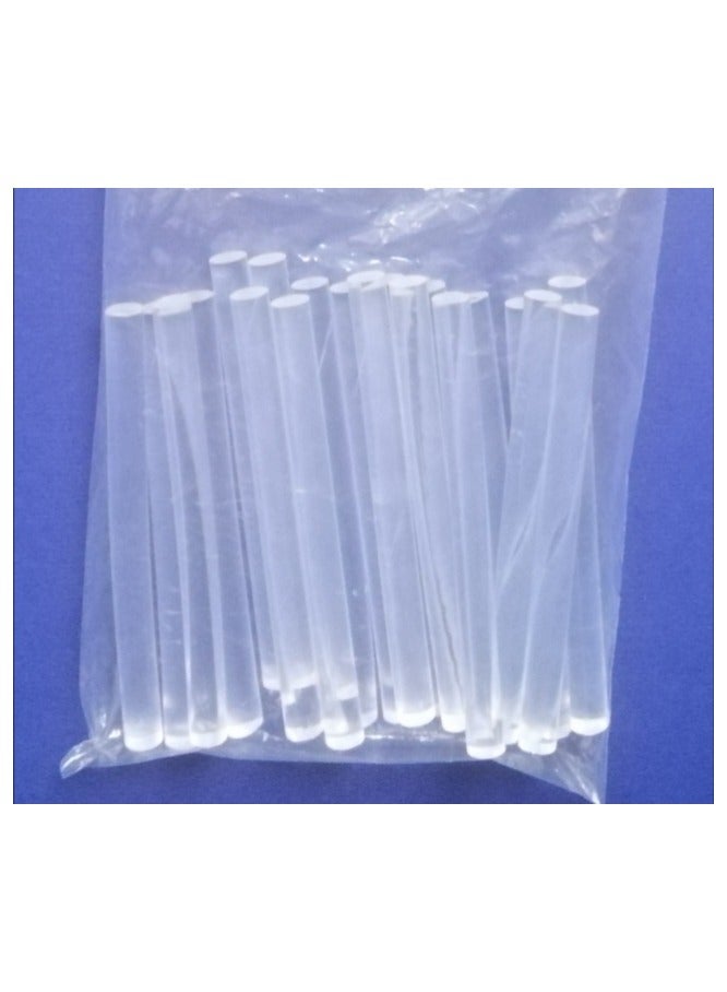 أعواد غراء - 20 قطعة 1.12 × 260  مم - غراء سريع الذوبان شفاف سريع الجفاف ، لمسدس الغراء الكبير والمتوسط ، لاصق قوي لورش الأعمال اليدوية المدرسية ،الحرف المهنية ،الفنية ، الإصلاحات ، الصيانة - Image 2