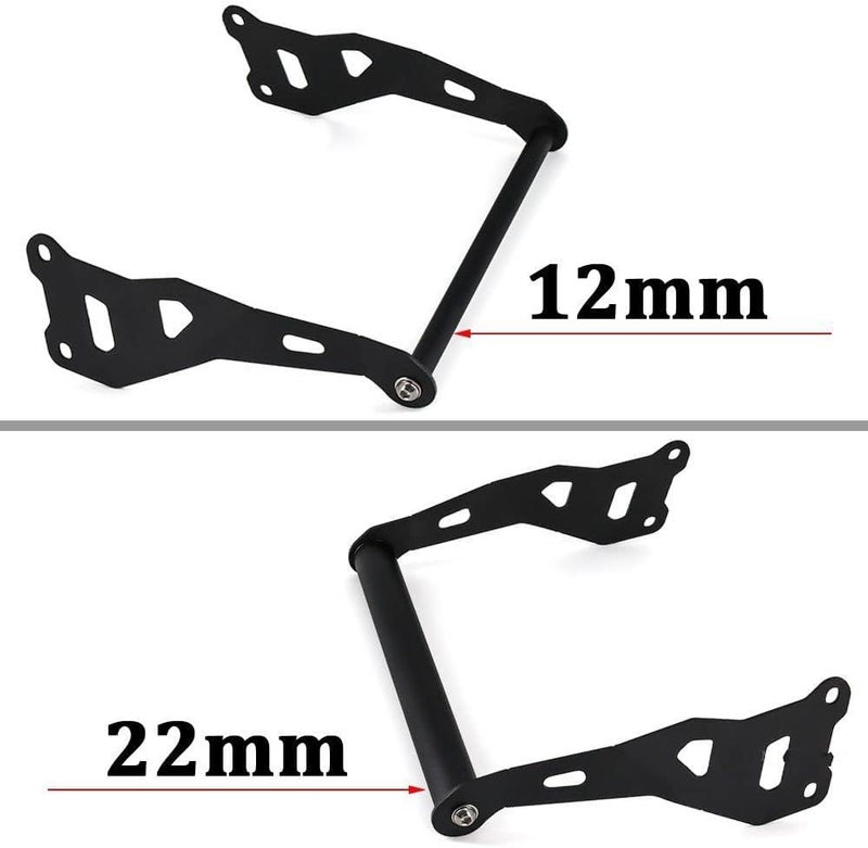 QASULER Motorcycle Phone Holder for Royal Enfield Himalayan - Image 2