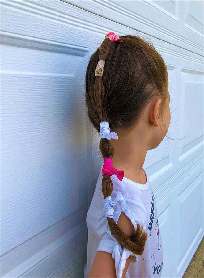 Sugarmelon 84 Colors Hair Ties Elastic Bands for Baby Girl Kids Women Ponytail Hair Tie Party Favors - Image 4