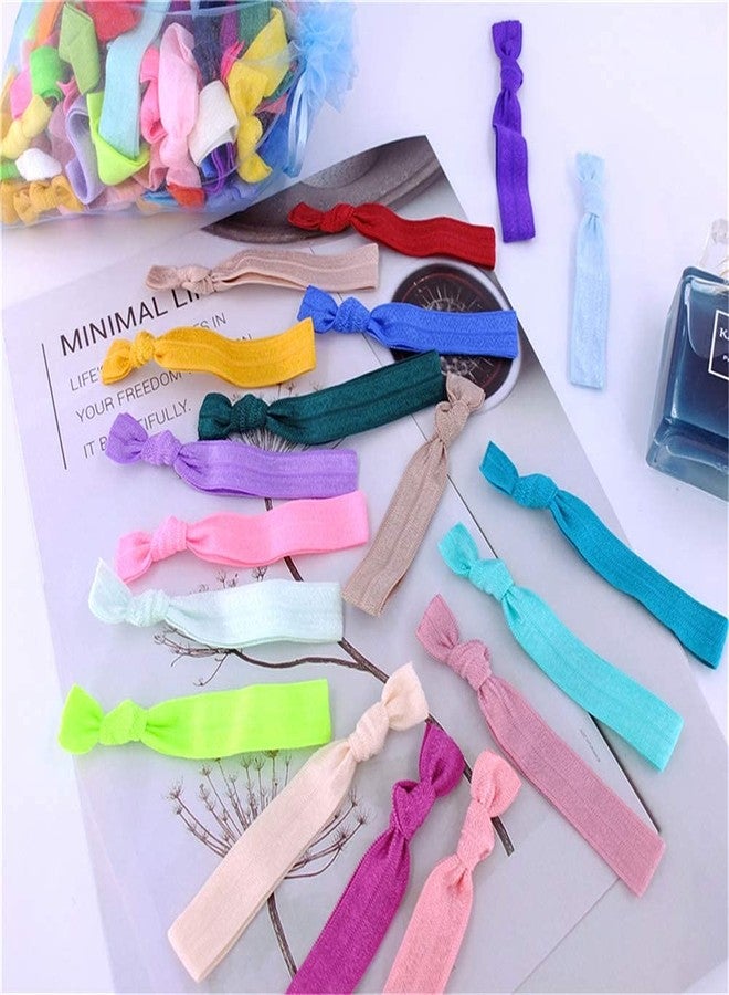 Sugarmelon 84 Colors Hair Ties Elastic Bands for Baby Girl Kids Women Ponytail Hair Tie Party Favors - Image 5