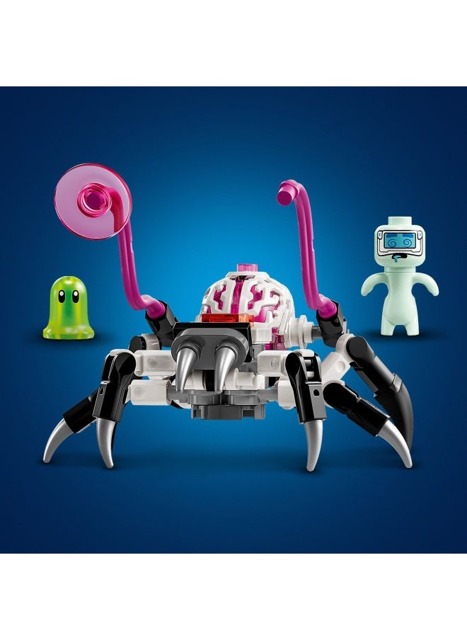 LEGO - DREAMZzz 2in1 Mateo and the Z-Blob Action Race Car to Motorbike Toy, Vehicle Set for 8 Plus Year Old Boys & Girls, Includes z-Blob, a Spider Figure and 2 Minifigures 71491 (485 pieces) - Image 1