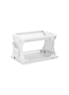 dunya Dunya Plastic Dish Strainer -Turkey Made-White  - Image 1
