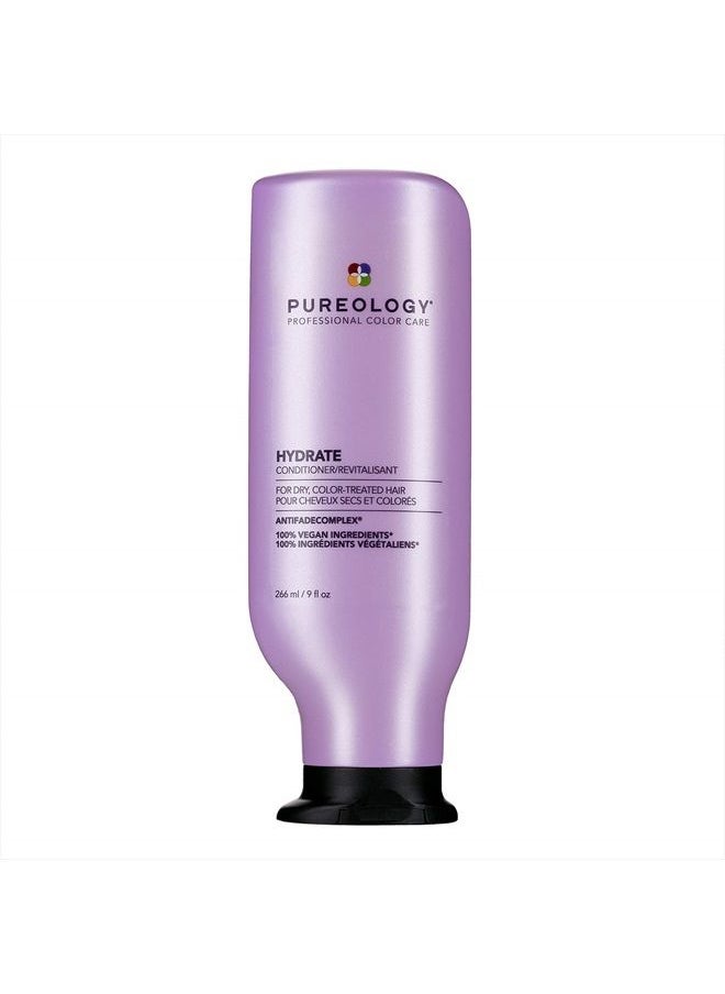 PUREOLOGY بلسم مرطب للشعر | للشعر الجاف المتوسط إلى الكثيف، المعالج بالألوان | خالٍ من الكبريتات | نباتي  - Image 1