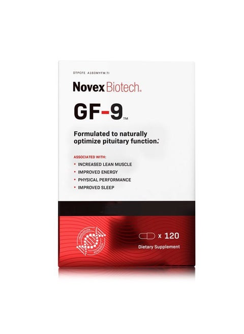 GF-9 – HGH Boosting Supplement for Men – Workout Complex for Men – Support Energy, Endurance, Sleep, 120 Ct (30-Day Supply)